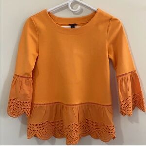 Ann Taylor Orange Sweater top